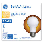Classic LED Soft White Non-Dim A21, 13 W, 2/Pack-(GEL31185)