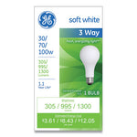 Incandescent SW 3-Way A21 Light Bulb, 30/70/100 W, Soft White-(GEL97493)