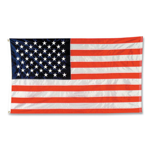 Indoor/Outdoor U.S. Flag, 96" x 60", Nylon-(BAUTB5800)