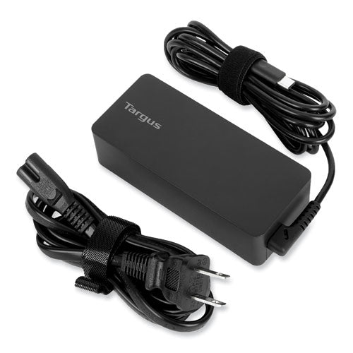 Laptop Charger for USB-C Devices, 65 W, Black-(TRGAPA107BT)