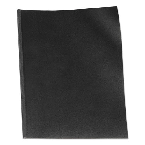 VeloBind Presentation Covers, Black, 11 x 8.5, Punched & Scored, 50/Pack-(GBC9742230)