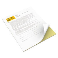 Vitality Multipurpose Carbonless 2-Part Paper, 8.5 x 11, Canary/White, 5,000/Carton-(XER3R12850)