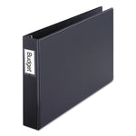 Premier Easy Open 11 x 17 Locking Slant-D Ring Binder, 3 Rings, 2" Capacity, 11 x 17, Black-(CRD12132)