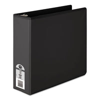 362 Basic Round Ring View Binder, 3 Rings, 3" Capacity, 11 x 8.5, Black-(WLJ36249B)