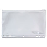 Zip-All Ring Binder Pocket, 6 x 9.5, Clear-(AVTANG51)