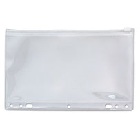 Zip-All Ring Binder Pocket, 6 x 9.5, Clear-(AVTANG51)