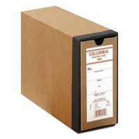 COLUMBIA Recycled Binding Cases, 2 Rings, 3.13" Capacity, 11 x 8.5, Kraft-(GLWB50H)