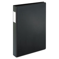 Legal Slant D Ring Binder, 3 Rings, 1" Capacity, 14 x 8.5, Black-(CRD14232)