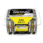 Ultra Pro Alkaline AAA Batteries, 24/Pack-(RAYALAAA24PPJ)