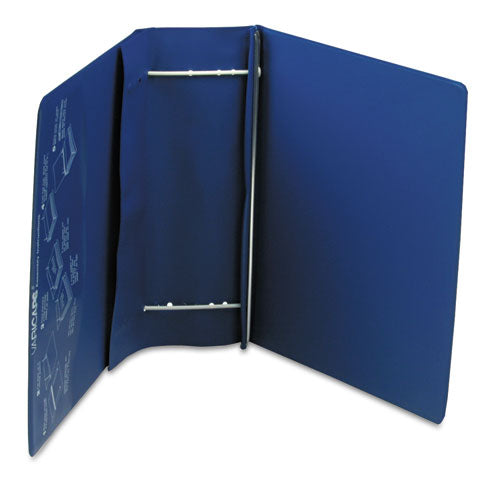 VariCap Expandable Binder, 2 Posts, 6" Capacity, 11 x 8.5, Blue-(LEO61602)