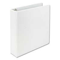 Earths Choice Plant-Based D-Ring View Binder, 3 Rings, 2" Capacity, 11 x 8.5, White-(SAM16967)