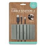 Cable Station 2, 4.75" x 2.75" Gray-(RBOUTWCS04GY)