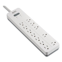 Home Office SurgeArrest Power Surge Protector, 12 AC Outlets, 6 ft Cord, 2,160 J, White-(SEUPH12W)