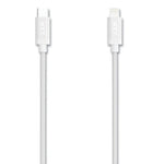 Braided Apple Lightning Cable to USB-C Cable, 6 ft, White-(NXT24411020)