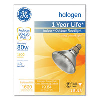 Energy-Efficient PAR38 Halogen Bulb, 90 W, Crisp White-(GEL62706)