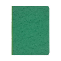 Pressboard Report Cover with Tyvek Reinforced Hinge, Two-Piece Prong Fastener, 3" Capacity, 8.5 x 11, Dark Green/Dark Green-(ACC25976)