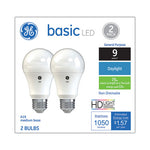 Basic LED Bulbs, A21, 13 W, Daylight, 2/Pack-(GEL37019)