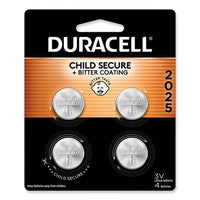 Lithium Coin Batteries With Bitterant, 2025, 4/Pack-(DURDL2025B4PK)