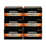 Power Boost CopperTop Alkaline AA Batteries, 144/Carton-(DURMN1500BKD)