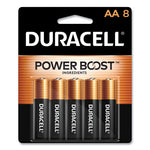 Power Boost CopperTop Alkaline AA Batteries, 8/Pack-(DURMN1500B8Z)