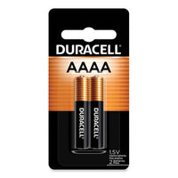 Specialty Alkaline AAAA Batteries, 1.5 V, 2/Pack-(DURMX2500B2PK)