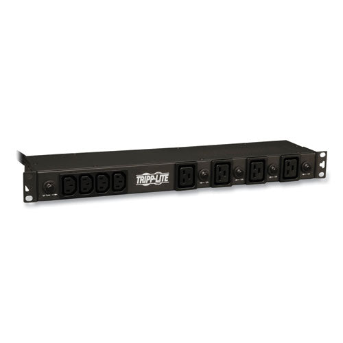 Single-Phase Basic PDU, 20 Outlets, 15 ft Cord, Black-(TRPPDU1230)